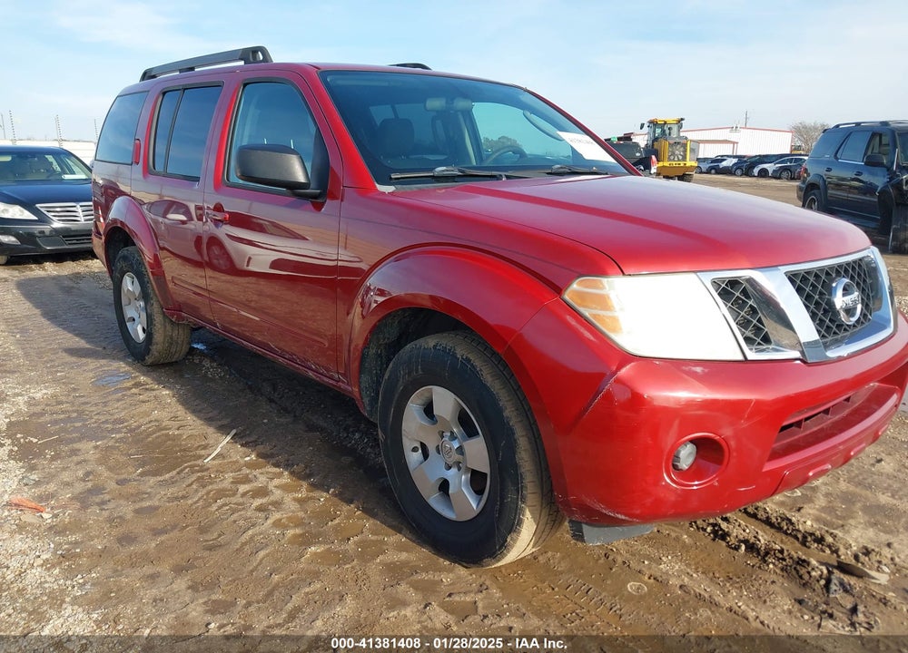 2011 NISSAN PATHFINDER S VIN: 5N1AR1NN5BC616097