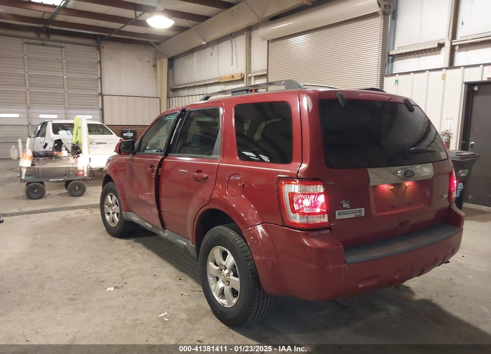 2010 FORD ESCAPE LIMITED VIN: 1FMCU0EG8AKC43709
