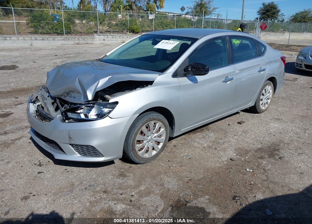 2017 NISSAN SENTRA SV VIN: 3N1AB7AP5HY316727