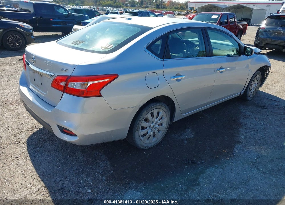 2017 NISSAN SENTRA SV VIN: 3N1AB7AP5HY316727