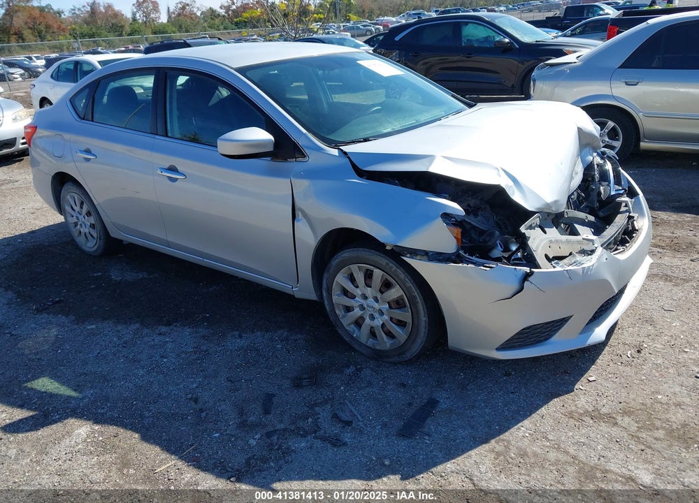 2017 NISSAN SENTRA SV VIN: 3N1AB7AP5HY316727