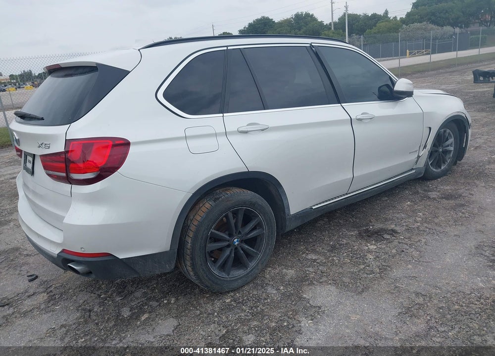 2015 BMW X5 SDRIVE35I VIN: 5UXKR2C53F0H37625