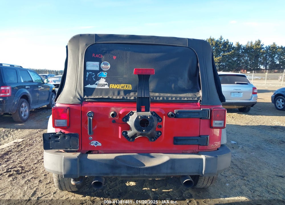 2010 JEEP WRANGLER UNLIMITED SPORT VIN: 1J4BA3H19AL144127