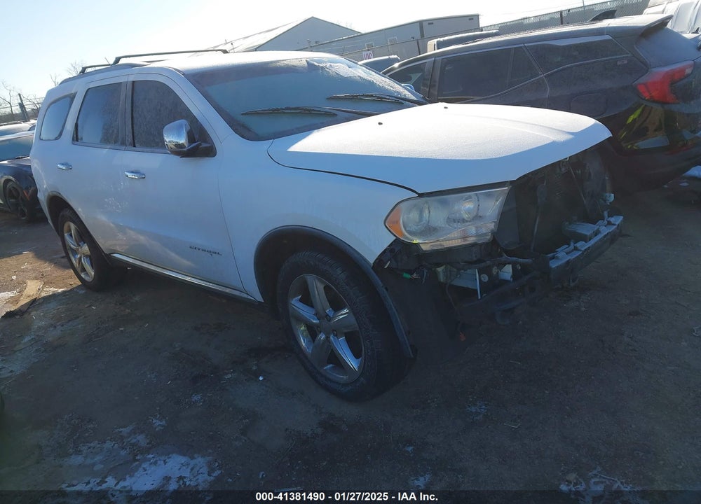 2013 DODGE DURANGO CITADEL VIN: 1C4SDJET6DC611161