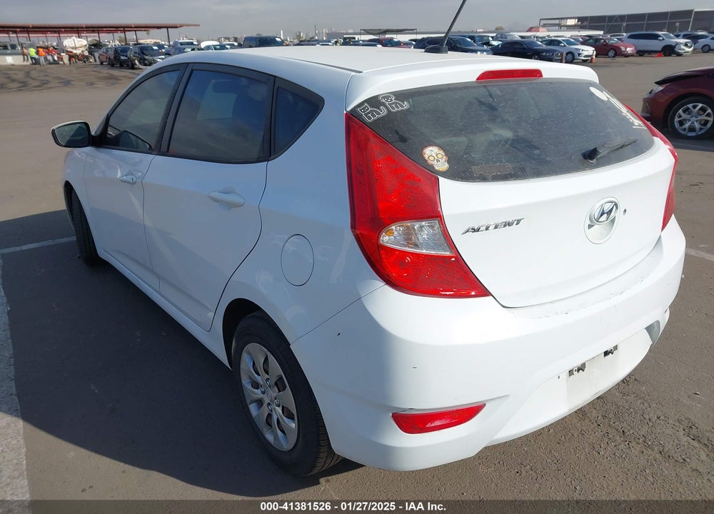 2017 HYUNDAI ACCENT VIN: KMHCT5AE6HU325246