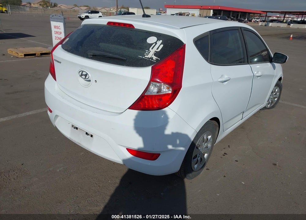 2017 HYUNDAI ACCENT VIN: KMHCT5AE6HU325246