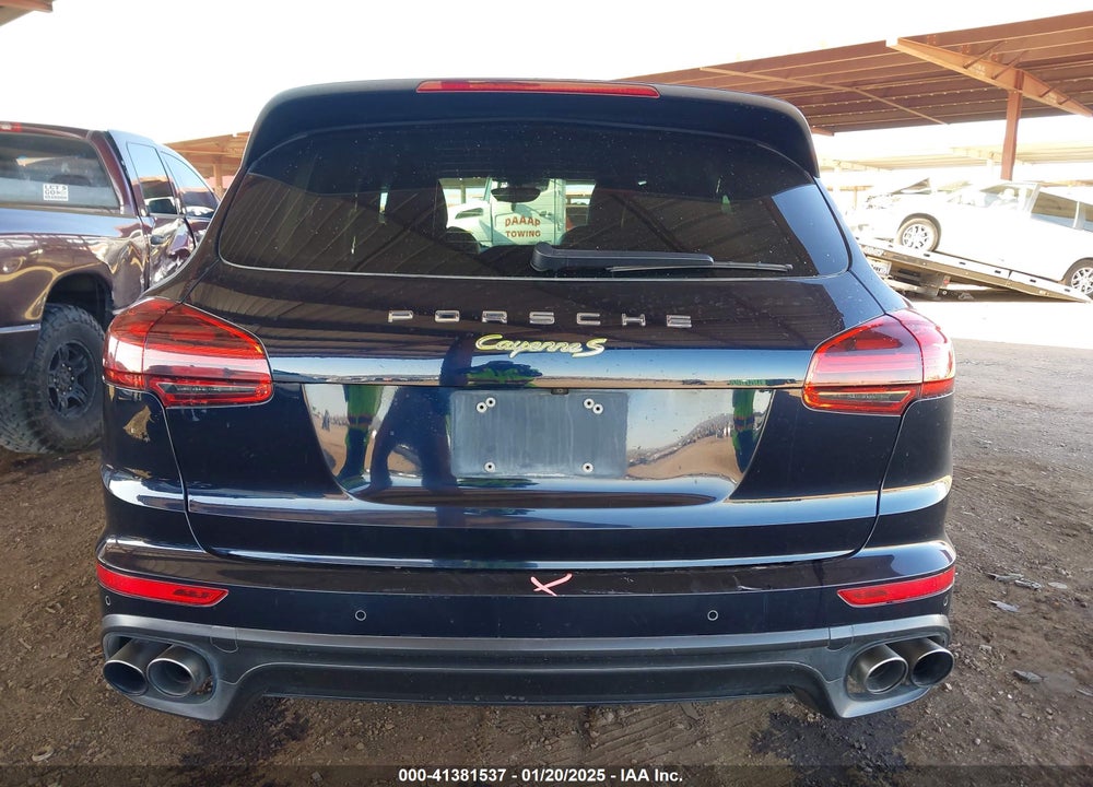 2016 PORSCHE CAYENNE E-HYBRID S VIN: WP1AE2A24GLA62087