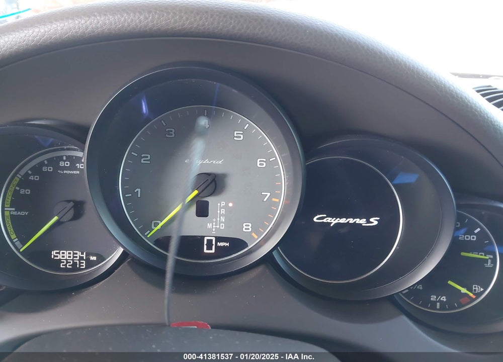 2016 PORSCHE CAYENNE E-HYBRID S VIN: WP1AE2A24GLA62087