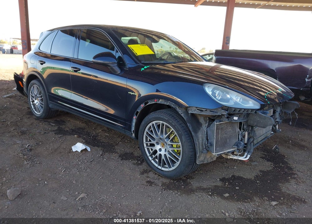 2016 PORSCHE CAYENNE E-HYBRID S VIN: WP1AE2A24GLA62087