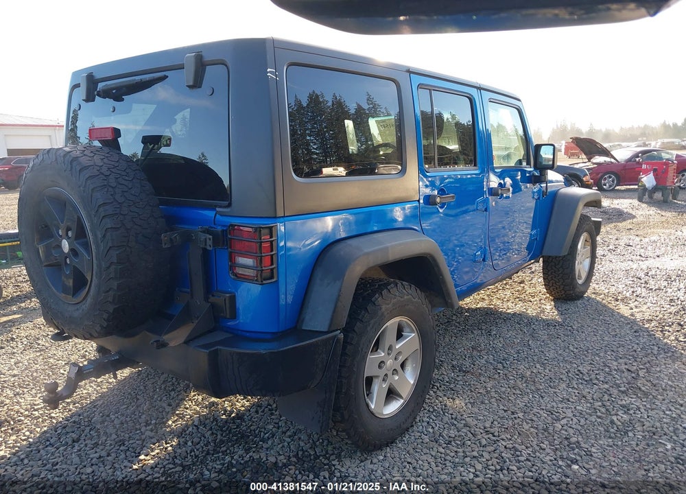 2014 JEEP WRANGLER UNLIMITED SPORT VIN: 1C4BJWDG8EL267568