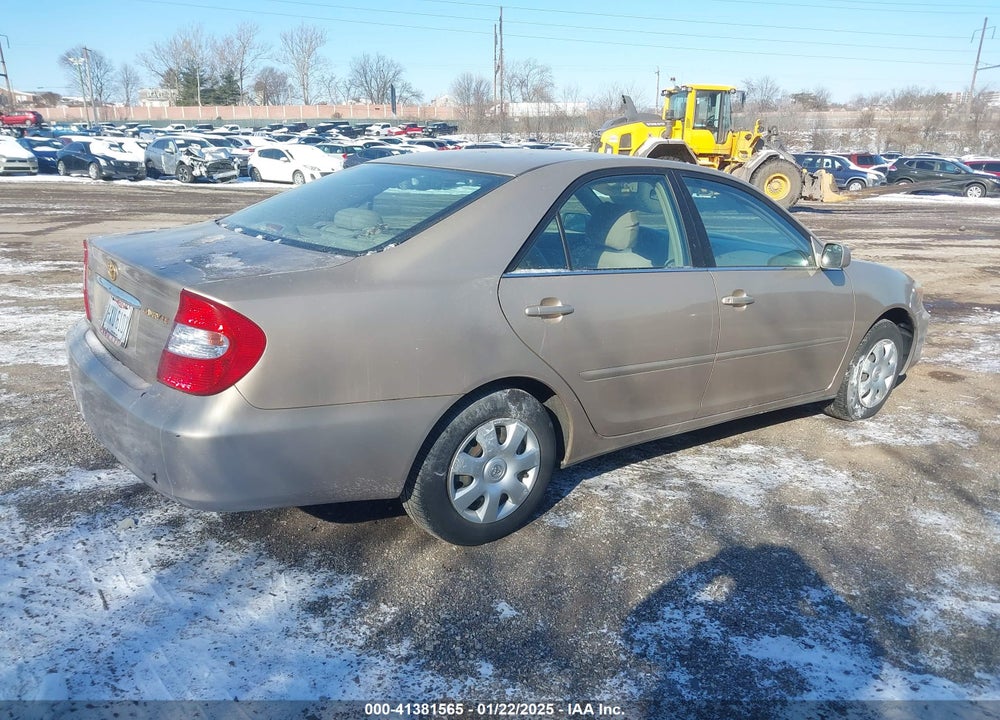 2002 TOYOTA CAMRY LE VIN: 4T1BE32K82U594676