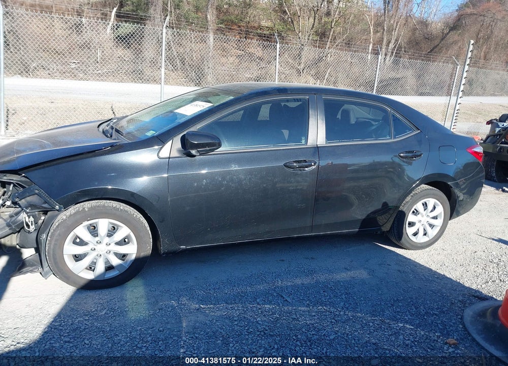2016 TOYOTA COROLLA LE VIN: 5YFBURHEXGP561002