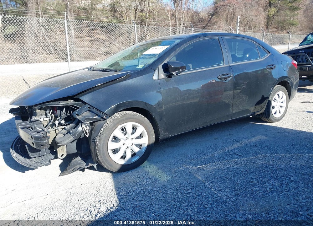 2016 TOYOTA COROLLA LE VIN: 5YFBURHEXGP561002