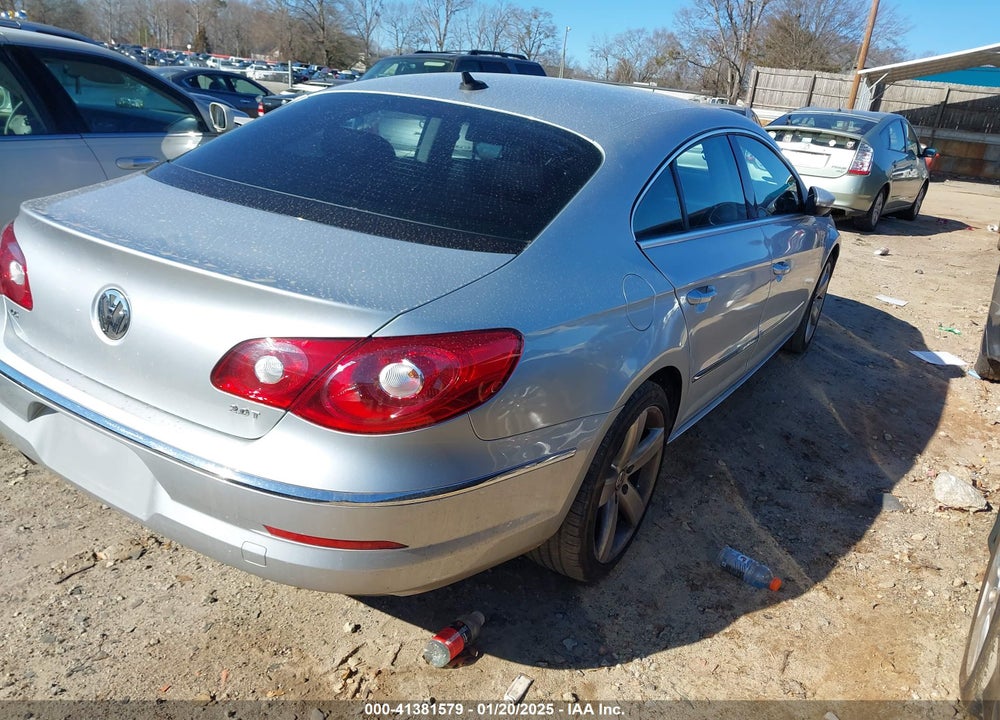 2011 VOLKSWAGEN CC LUX VIN: WVWHN7AN6BE718214