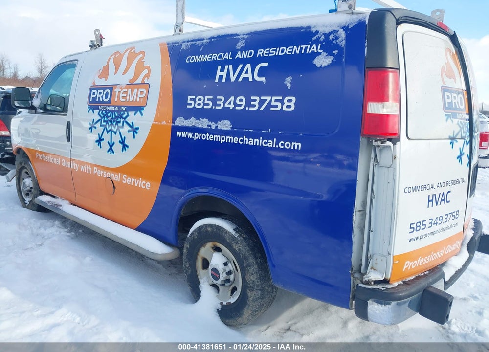 2015 GMC SAVANA 2500 WORK VAN VIN: 1GTW7FCFXF1907253