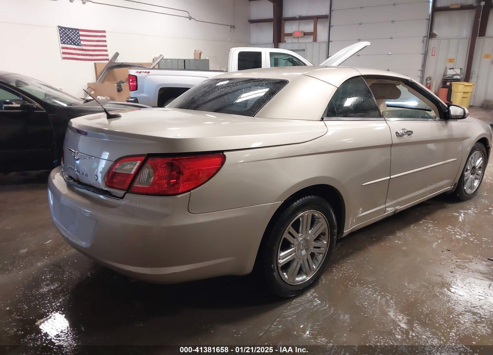 2008 CHRYSLER SEBRING VIN: 1C3LC65M28N186811