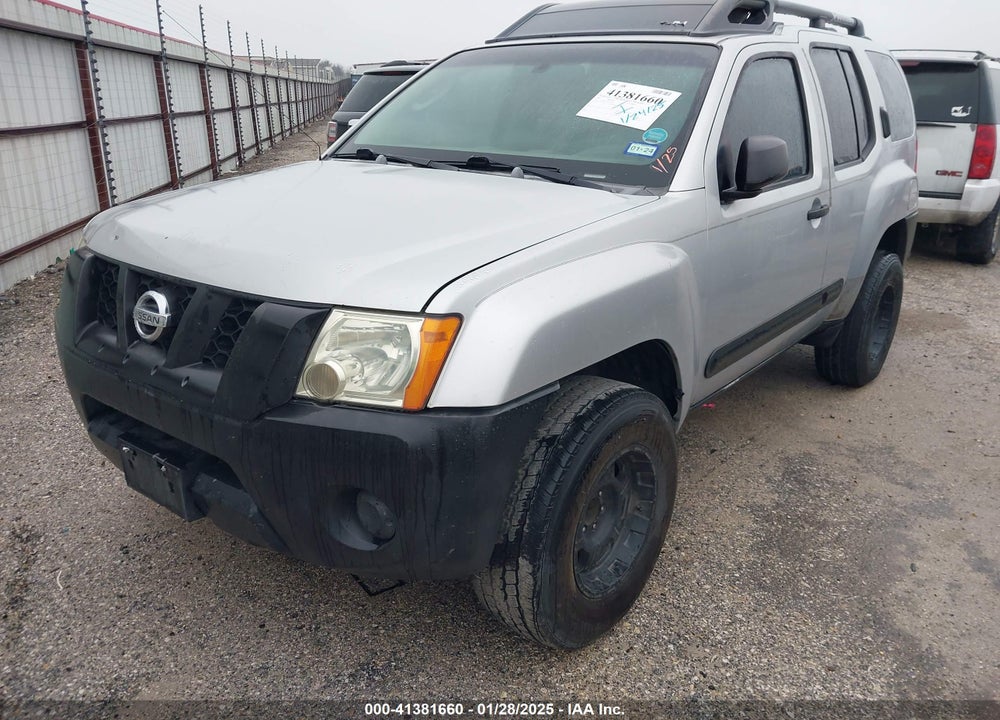 2007 NISSAN XTERRA X VIN: 5N1AN08U27C543836