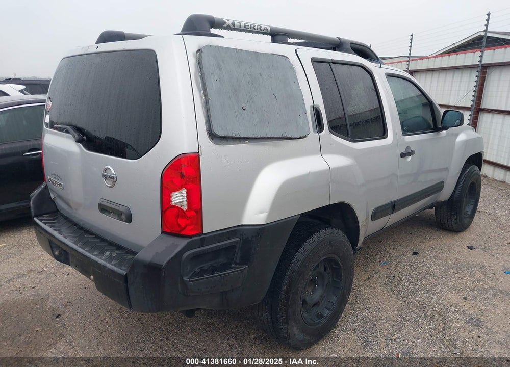2007 NISSAN XTERRA X VIN: 5N1AN08U27C543836