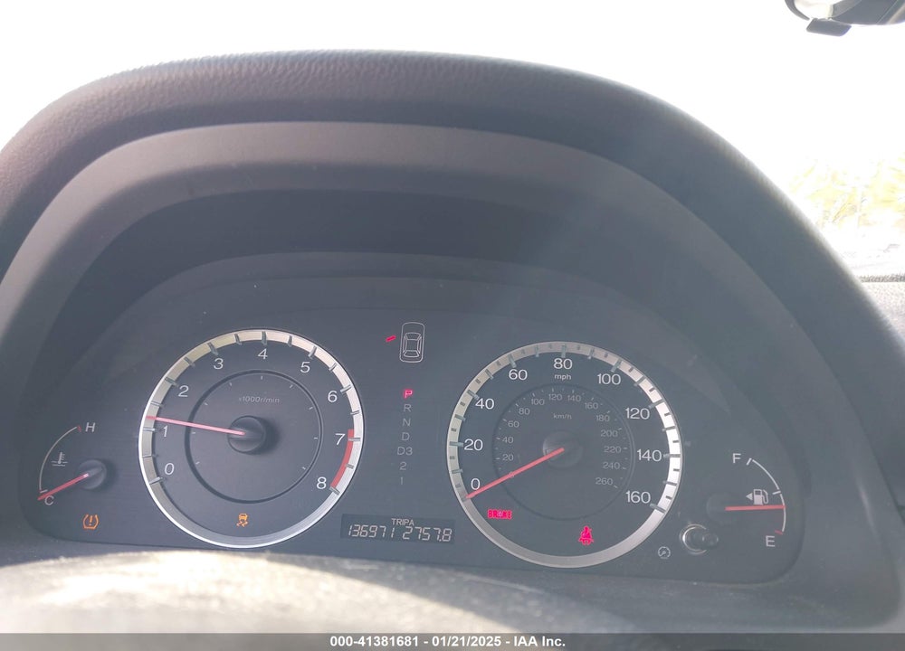 2011 HONDA ACCORD 2.4 LX VIN: 1HGCP2F31BA020603