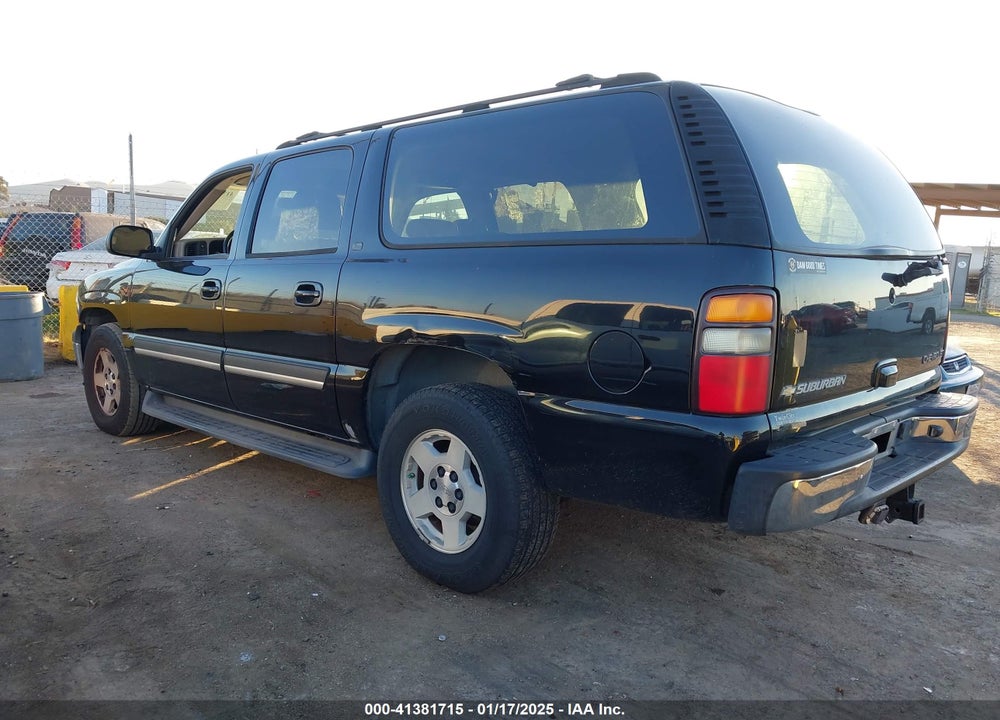 2005 CHEVROLET SUBURBAN 1500 LT VIN: 3GNFK16Z65G222083