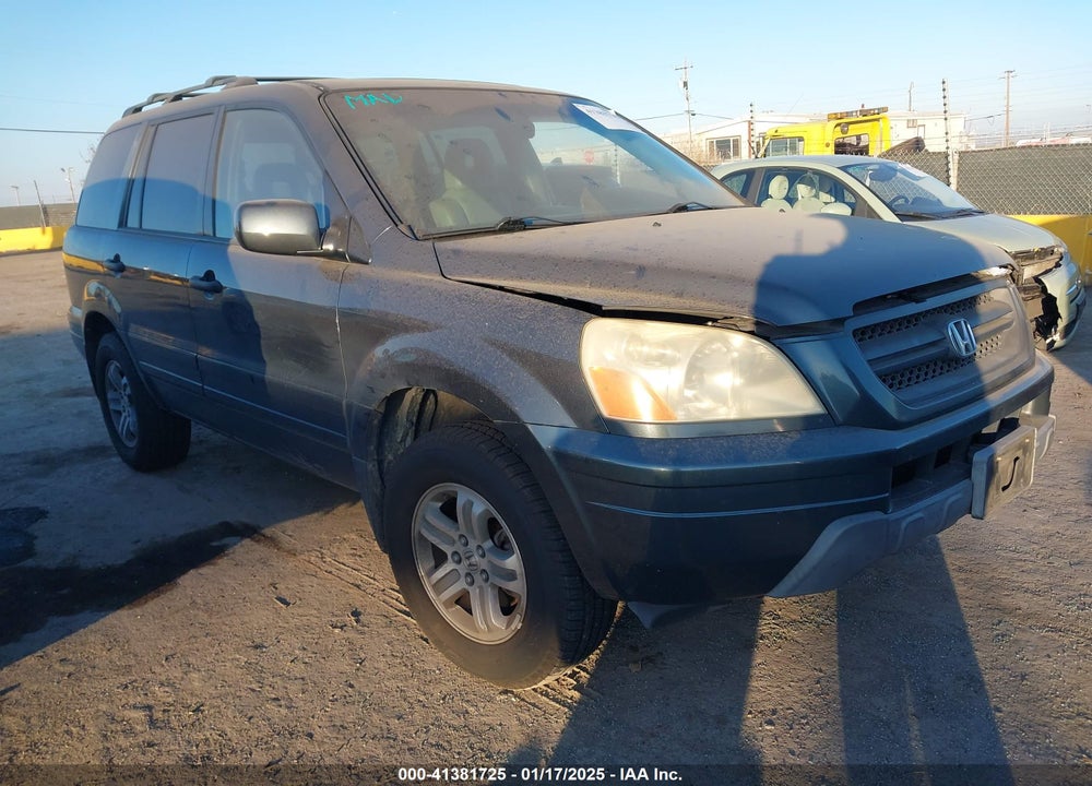 2005 HONDA PILOT EX-L VIN: 2HKYF18585H517323