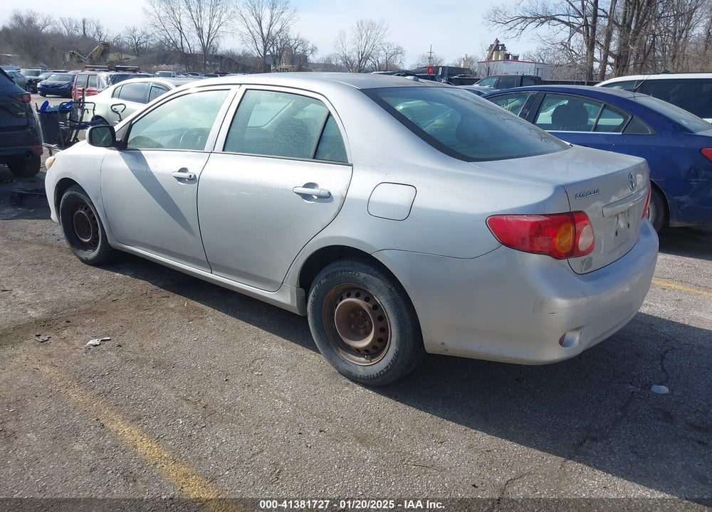 2009 TOYOTA COROLLA VIN: 1NXBU40E49Z013755