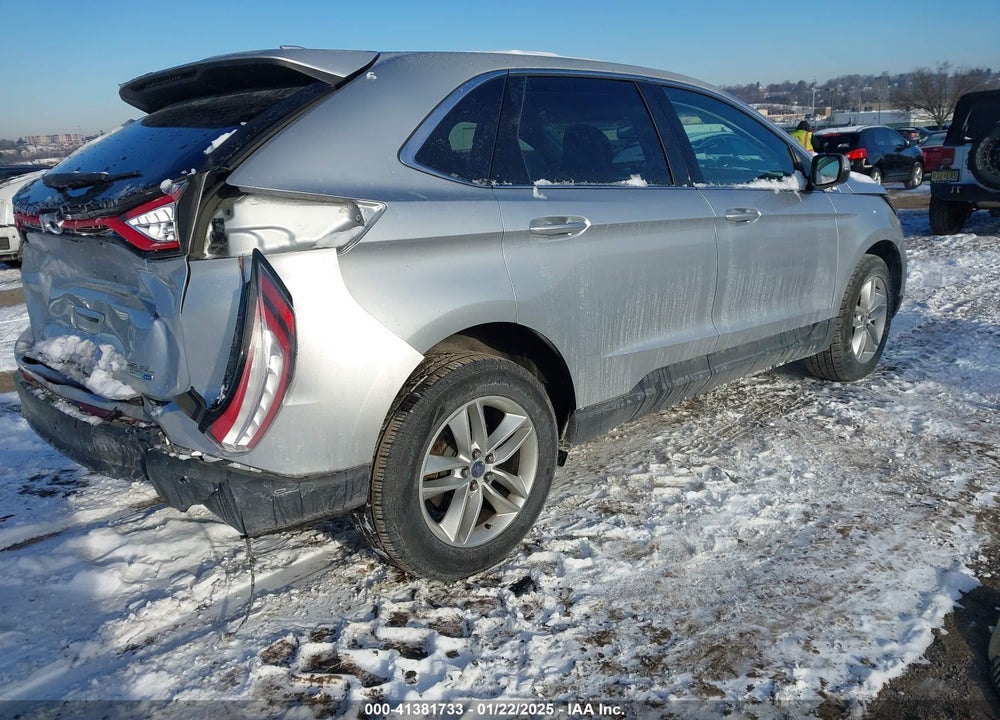2017 FORD EDGE SEL VIN: 2FMPK4J99HBB54435