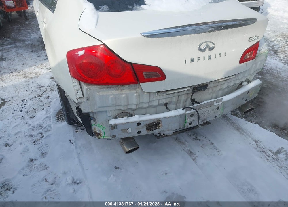 2013 INFINITI G37X VIN: JN1CV6AR2DM357504