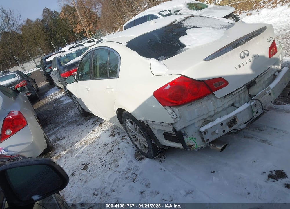 2013 INFINITI G37X VIN: JN1CV6AR2DM357504