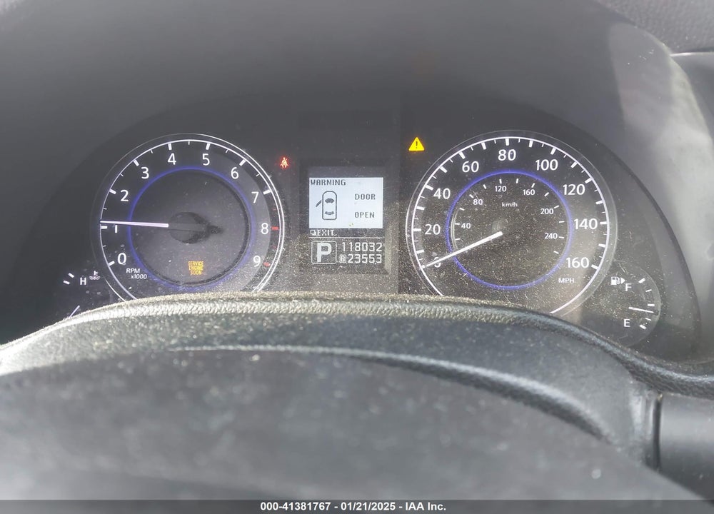 2013 INFINITI G37X VIN: JN1CV6AR2DM357504