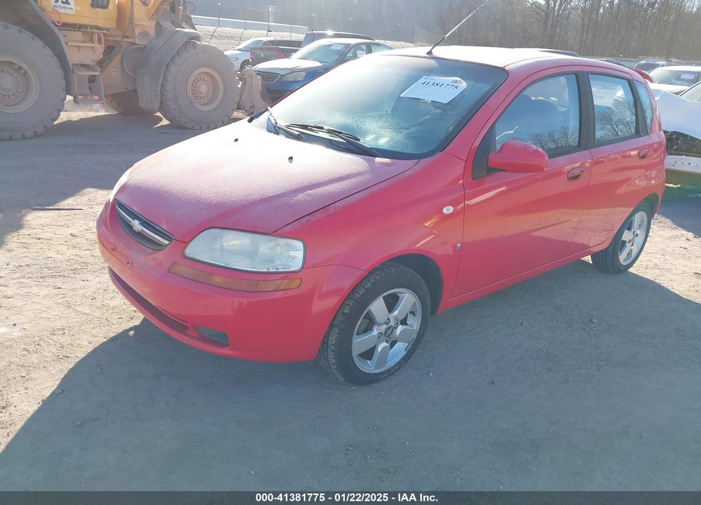2008 CHEVROLET AVEO 5 LS VIN: KL1TD66648B077672