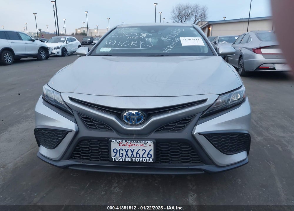 2023 TOYOTA CAMRY SE HYBRID VIN: 4T1G31AK8PU616748