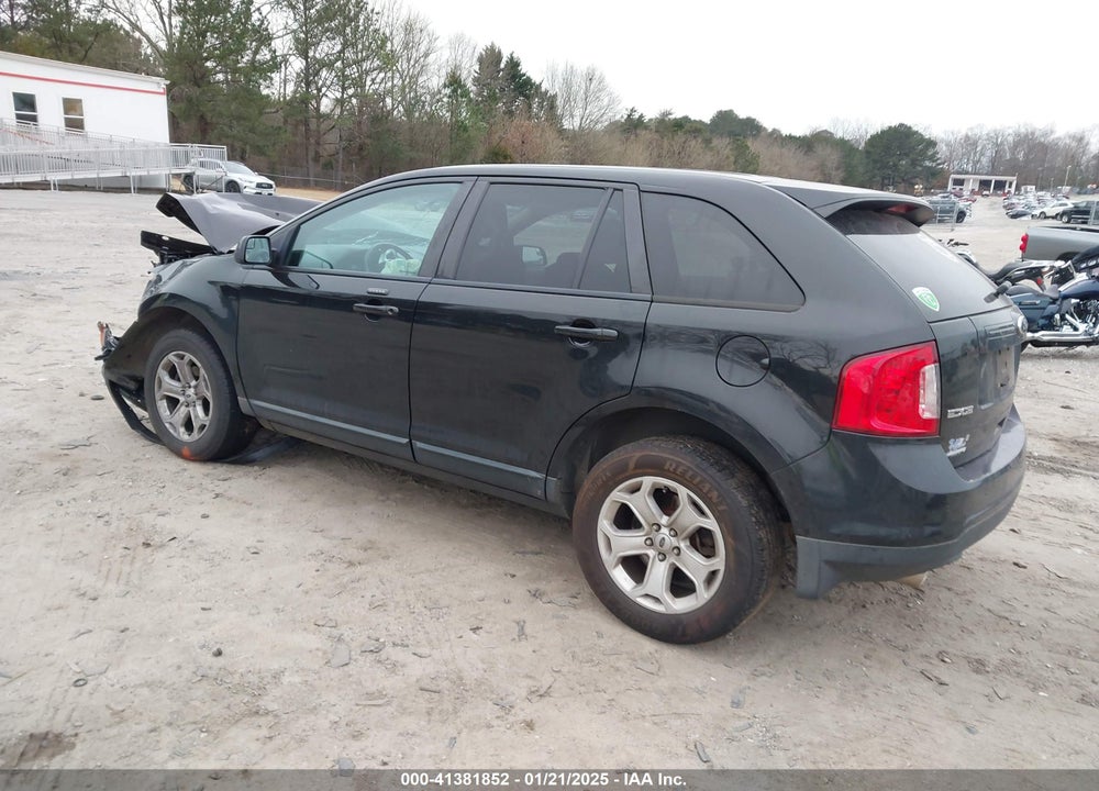 2013 FORD EDGE SEL VIN: 2FMDK3JC5DBA44727