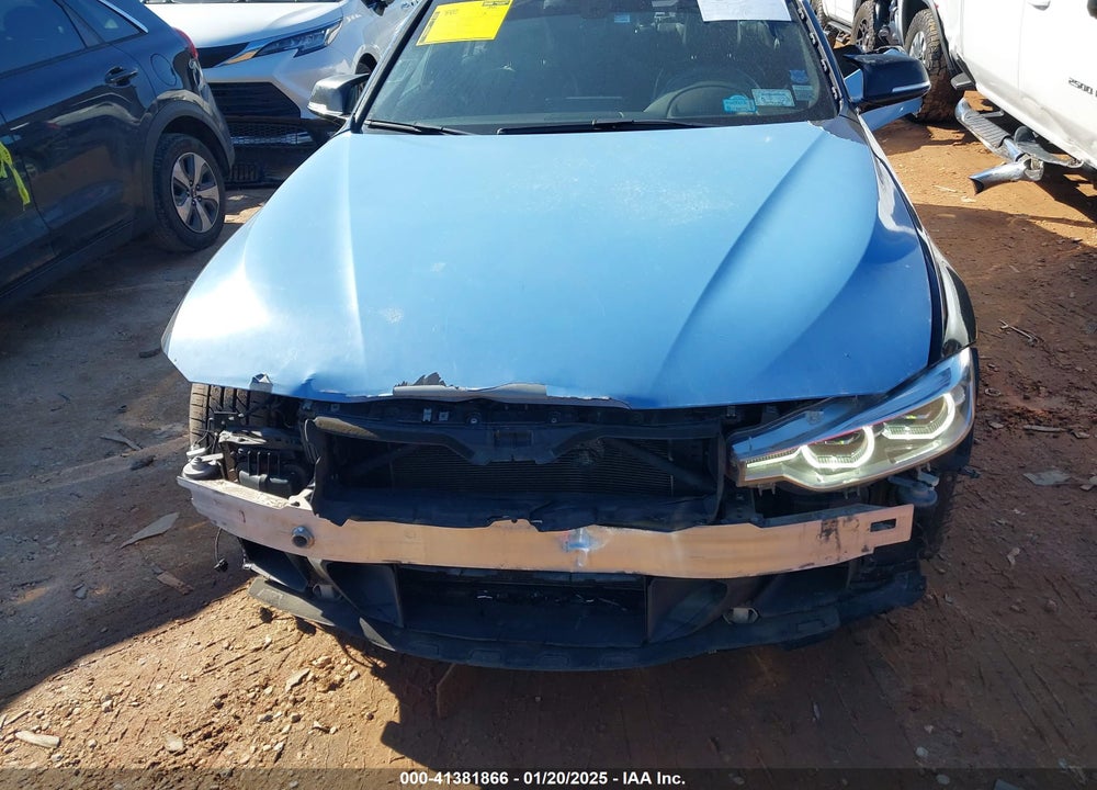 2016 BMW 340I VIN: WBA8B7C52GK368544