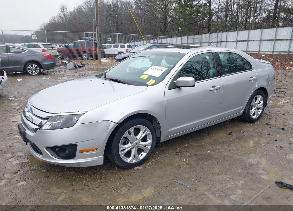2012 FORD FUSION SE VIN: 3FAHP0HA8CR429571