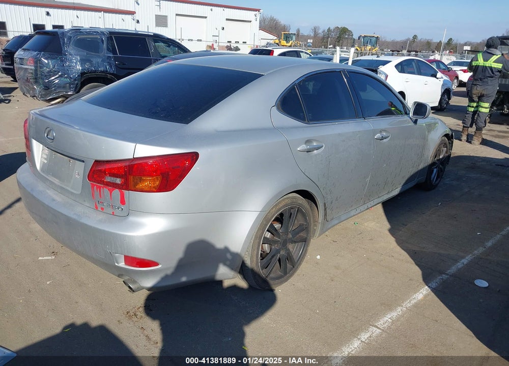 2006 LEXUS IS 250 VIN: JTHBK262862011895