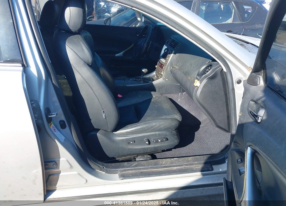 2006 LEXUS IS 250 VIN: JTHBK262862011895