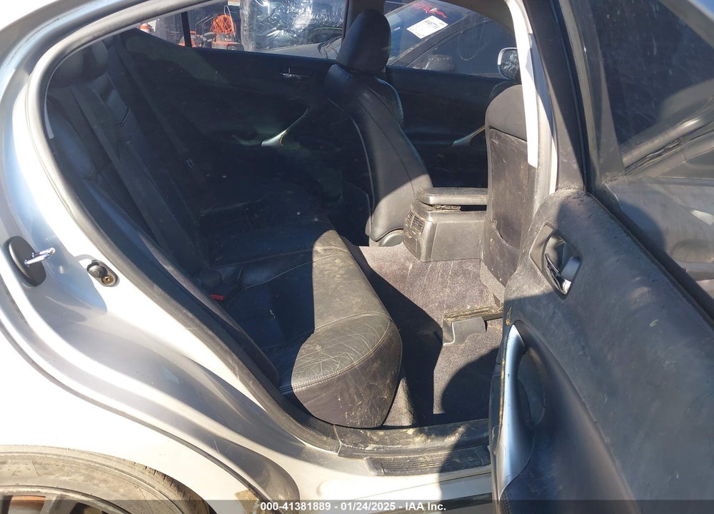 2006 LEXUS IS 250 VIN: JTHBK262862011895