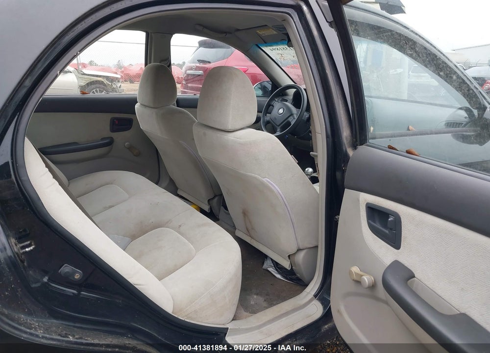 2005 KIA SPECTRA EX/LX/SX VIN: KNAFE121955089307