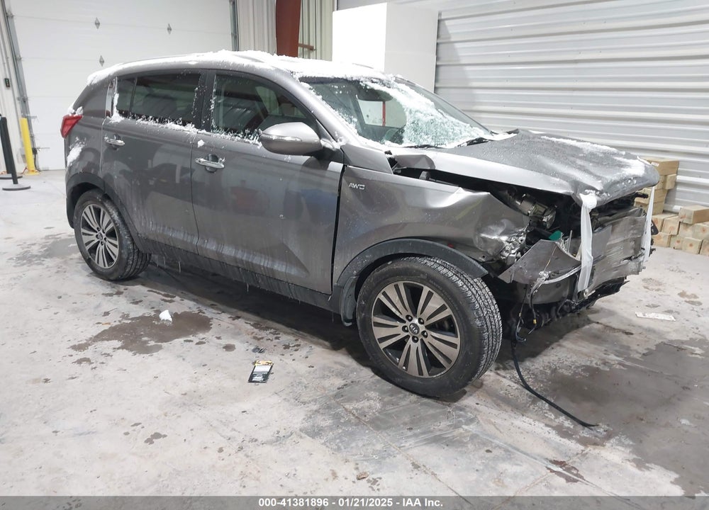 2016 KIA SPORTAGE EX VIN: KNDPCCAC7G7834204