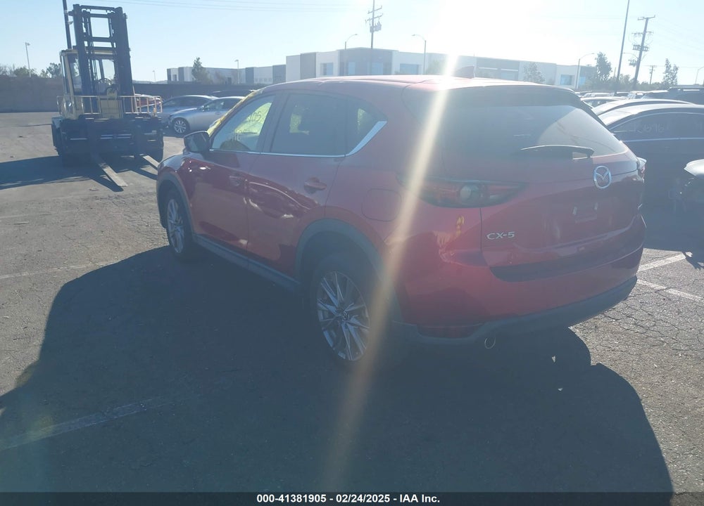 2021 MAZDA CX-5 GRAND TOURING VIN: JM3KFADM7M1338173