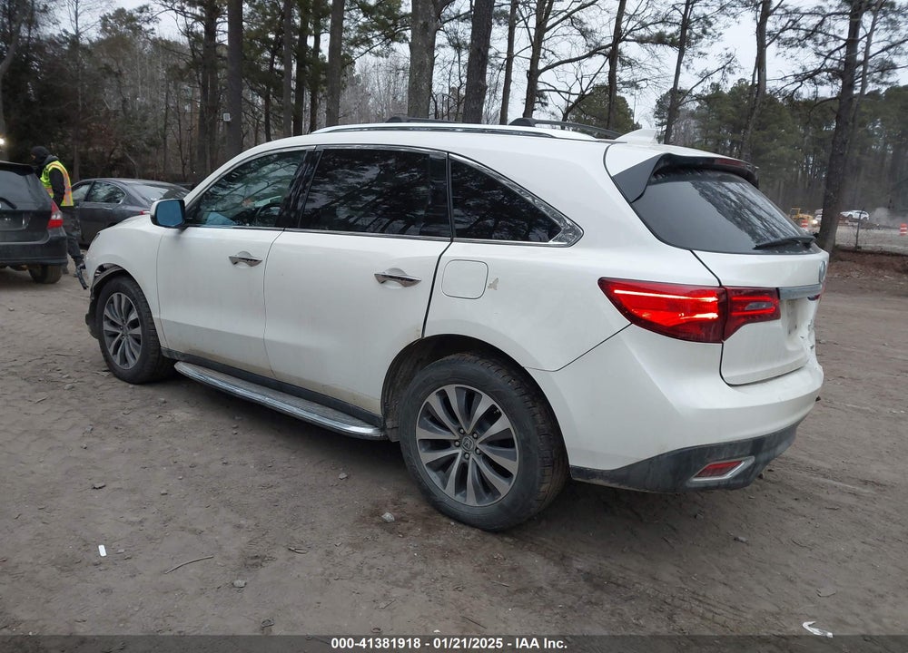 2016 ACURA MDX TECHNOLOGY   WATCH PLUS PACKAGES/TECHNOLOGY PACKAGE VIN: 5FRYD4H41GB034674