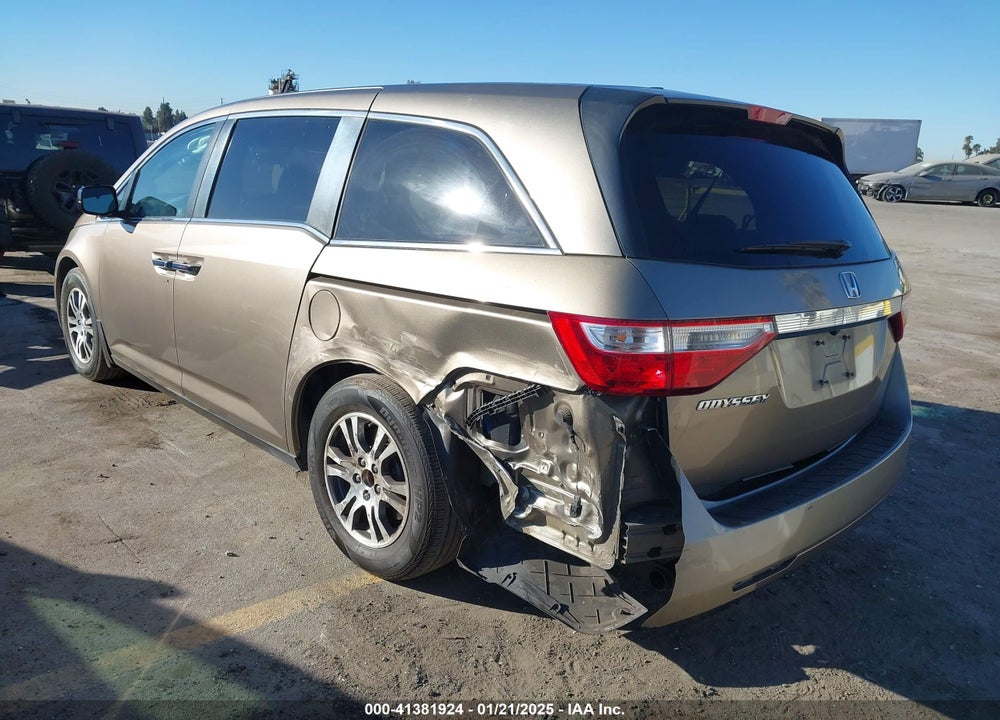 2012 HONDA ODYSSEY EX-L VIN: 5FNRL5H66CB008095