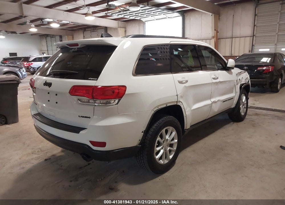 2014 JEEP GRAND CHEROKEE LAREDO VIN: 1C4RJFAG5EC448436