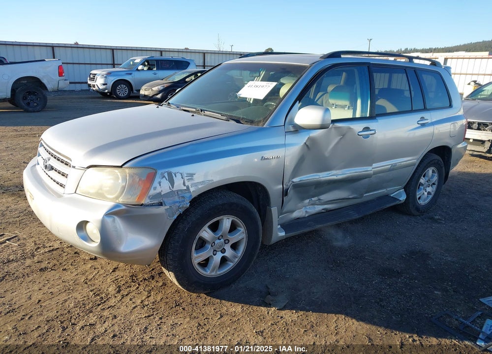 2002 TOYOTA HIGHLANDER VIN: JTEHF21A220044245