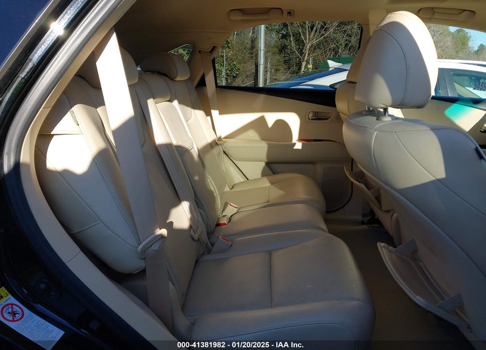 2010 LEXUS RX 350 BASE (A6) VIN: 2T2BK1BA0AC020167