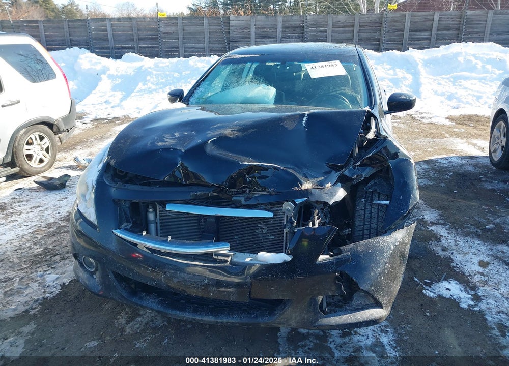 2012 INFINITI G25X VIN: JN1DV6AR1CM731586