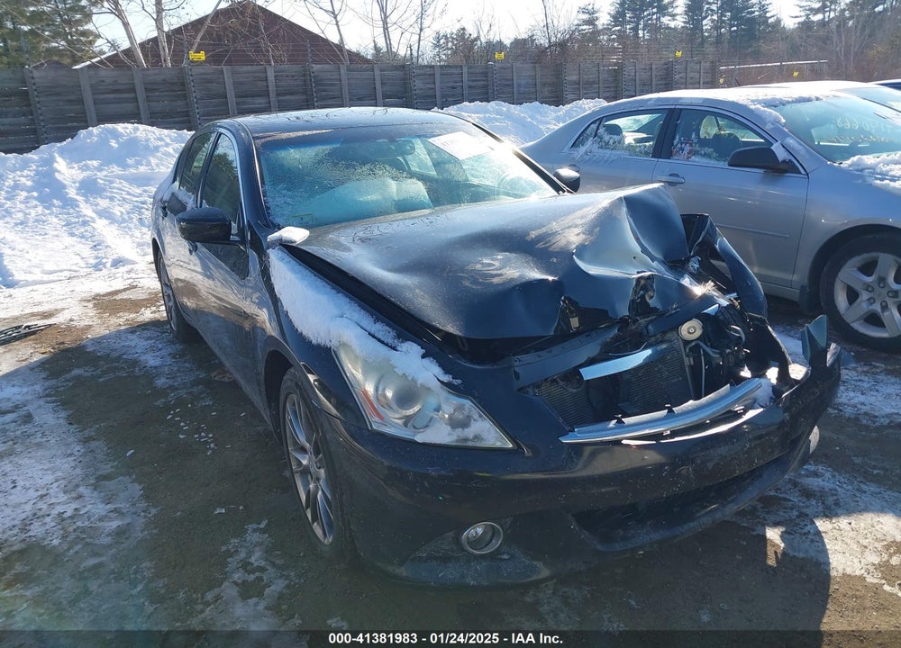 2012 INFINITI G25X VIN: JN1DV6AR1CM731586