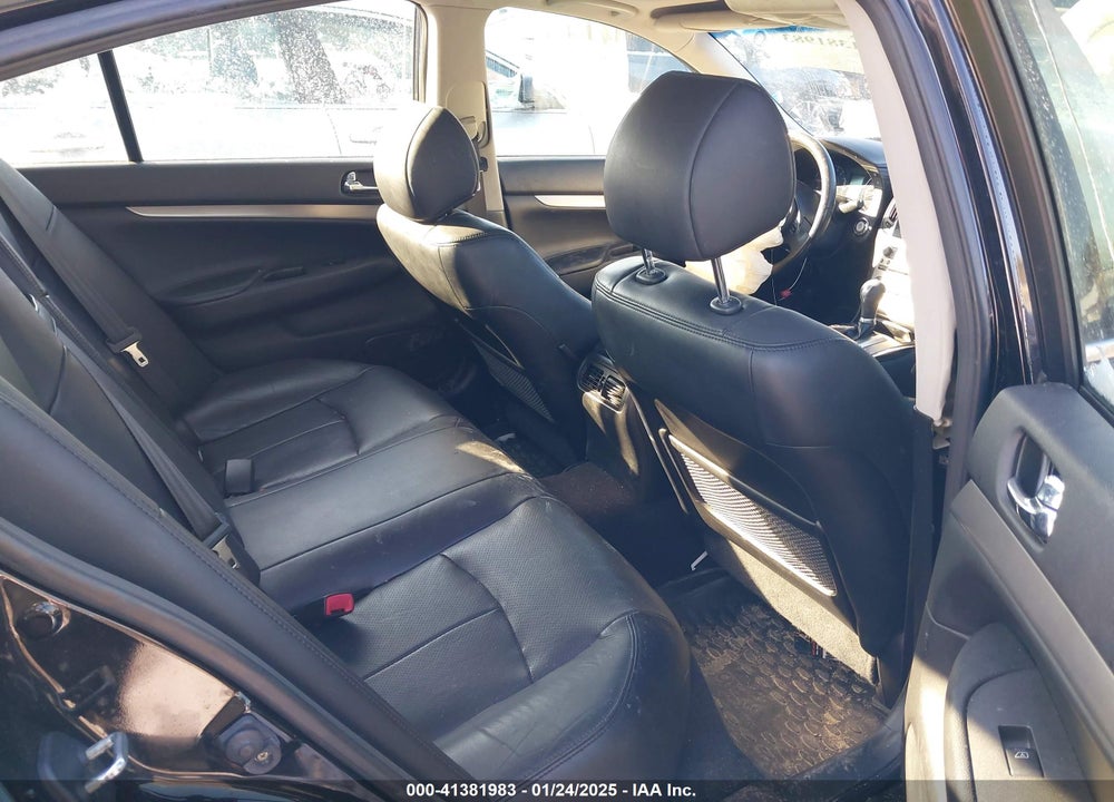 2012 INFINITI G25X VIN: JN1DV6AR1CM731586