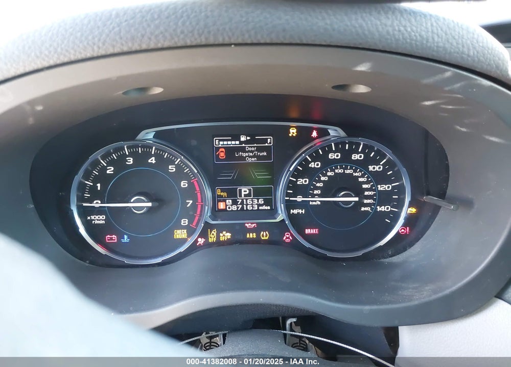2017 SUBARU FORESTER VIN: JF2SJAGC9HH578284
